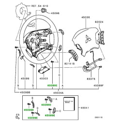 1 Vis de Fixation des Commutateur Régulateur de Vitesse, Audio ou Cruiser Contrôle de Pajero 4