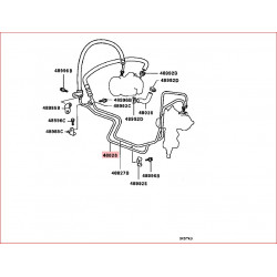 Durite Pression de Direction Assistée Pajero I  L043 - L048