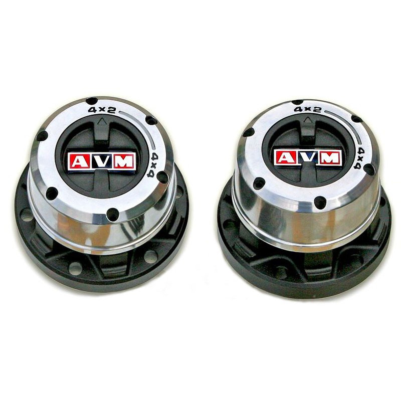 Moyeux débrayable AVM renforcé Droit et Gauche adaptable Pajero 1 et 2, L200 1 et 2
