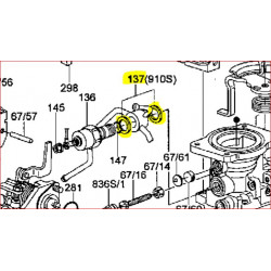 Joint sur la Pompe d'Injection du Pajero 2,8L TDI