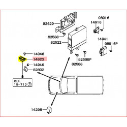 Capteur de Pression de Turbo Pajero 2 et 3, L200 K74 et Sport K94