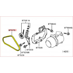 Courroie de Climatiseur d'Origine 13 x 830 Sport K94 MB167062
