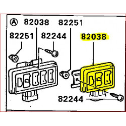 Bouton Interrupteur Lève Vitre Avant Conducteur Pajero 1 Court L044 MB605562