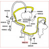 Tuyau de Retour de Direction Assisté Pajero L043, L048, L044 et L049 MB243502