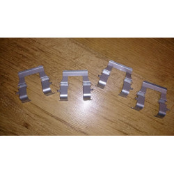 Jeu de 4 Clips de Plaquettes de Frein Avant Origine Pajero 2 MR389599