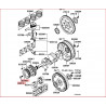 Boulon de Poulie Damper Pajero 2, 4D56 2,5L TDI