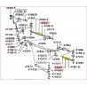 Boulon d'Accouplement et de Réglage Rotule de Direction Pajero 1