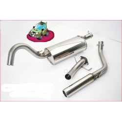 Échappement Inox Complet Pajero V6 3,5L Court
