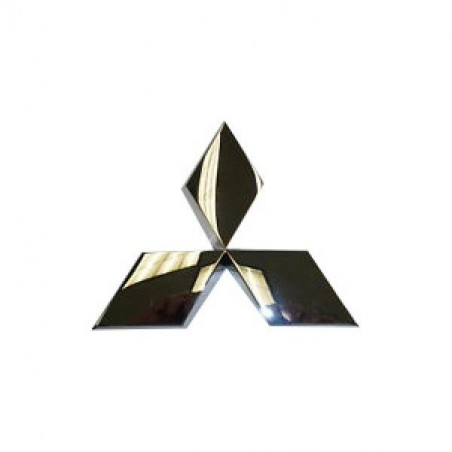 Logo MITSUBISHI Chromé Autocollant sur Calandre L200 KB4T