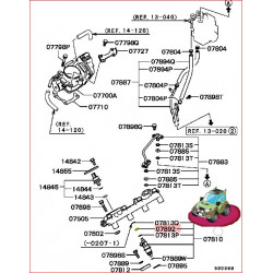 1 Joint d’Étanchéité des Injecteur Pinin 2,0L GDI