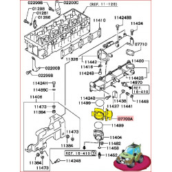 Boitier Papillon Pajero 3,2L DID Euro 3