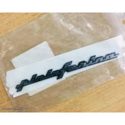 Logo Pininfarina Chrome/Black Aile Avant Pinin