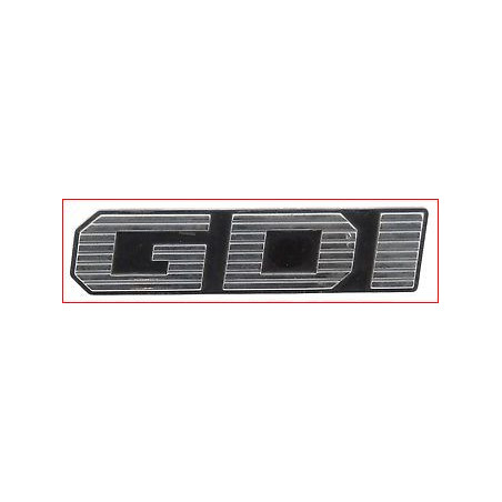Logo GDI sur Porte Arrière Pinin