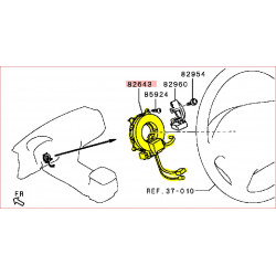 Contacteur Tournant de Volant de L200 KB4T