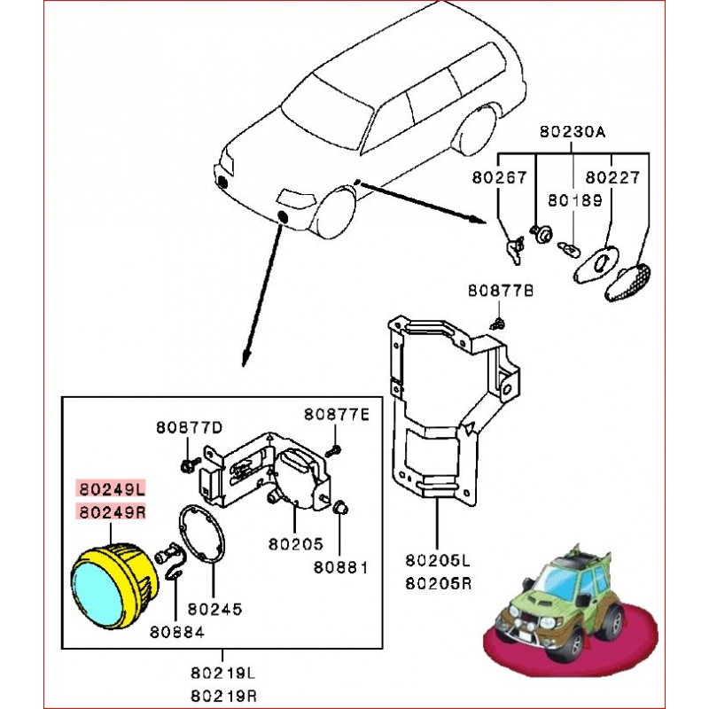 Support Antibrouillard Avant Gauche BMW E82/E88 M Sport - Pièce D'origine 8045447, Occasion !