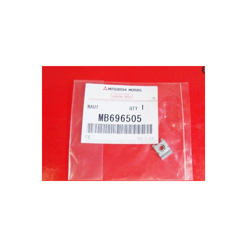 1 Ecrou Plat de Maintien de l'Eclairage de Plaque d'Immatriculation Pajero 2