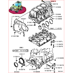 Jauge d'Huile Moteur Pajero 2,8L TDI Avant 05/1996