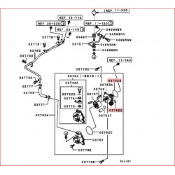 Petit Joint Torique de Pompe à Vide 2,8L TDI et 3,2L DID