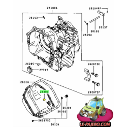 1 Aimant de Carter d'Huile Moteur Tout Pajero