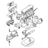 Pochette de Joint Moteur Complète Adaptable Pajero 2,8L TDI, Joint de Culasse Standard Compris