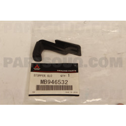 1 Butée d'Ouverture de la Boite à Gant Inférieur Pajero 2